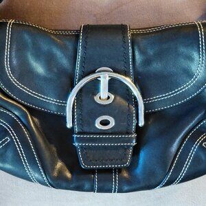 Coach Vintage Soho #10316 Black Leather Bag